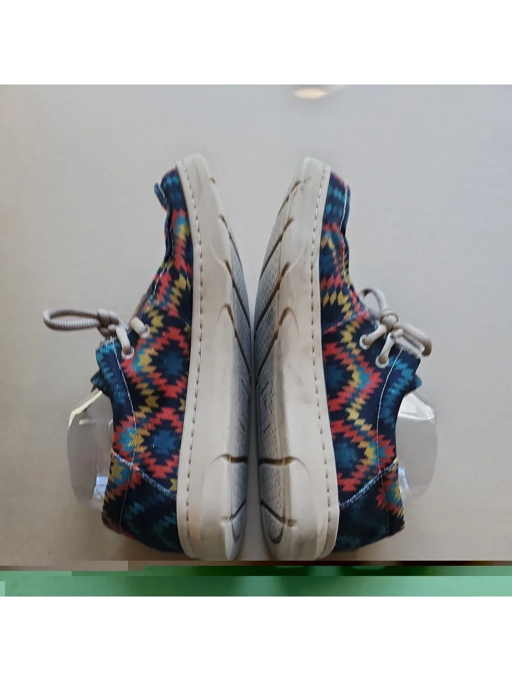 Ariat Men's Hilo Stretch Lace Casual Shoes Fiery Aztec Print/blue Size 10